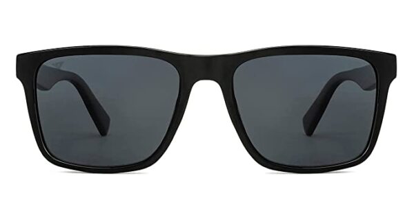 Vincent Chase Eyewear By Lenskart | Full Rim Wayfarer Branded Latest and Stylish Sunglasses | Polarized and 100% UV Protected | Men & Women | Large | VC S13973-Pack of 1 - Image 2