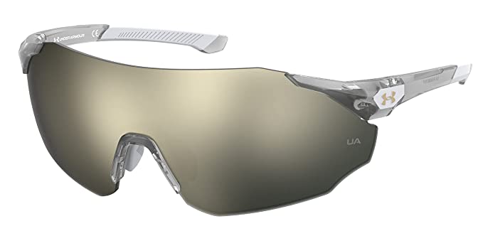 Under Armour Non-Polarized Rectangular Male's Sunglasses-(UA HAMMER/F RIW 996T| Grey color