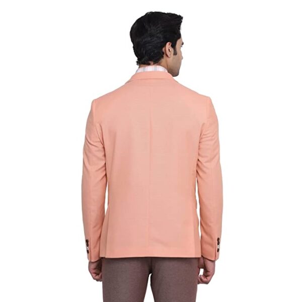 blackberrys Men's Casual Notch Lapel Slim Fit Blazer-EJ-DO-CYAN2 - Image 3